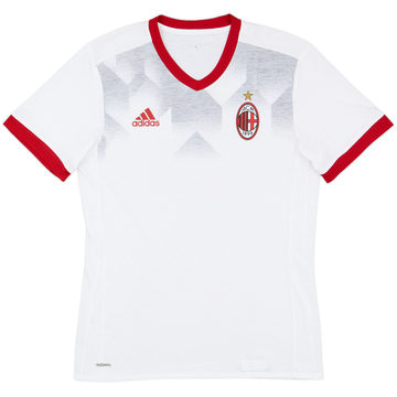 2016-17 AC Milan adidas Cotton Tee - 8/10 - (S)