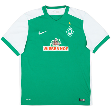 2015-16 Werder Bremen Home Shirt - 8/10 - (XL)