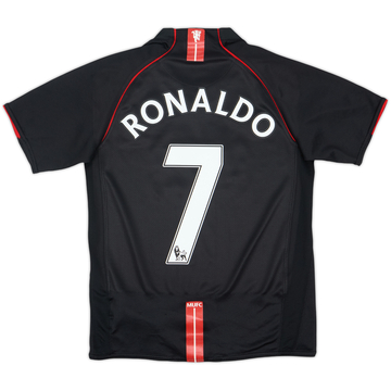 2007-08 Manchester United Away Shirt Ronaldo #7 - 9/10 - (L)