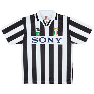 1995-97 Juventus Basic Home Shirt - 6/10 - (XS)