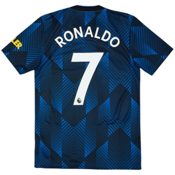 ウェア 2021-22 Manchester United Third Shirt 2021-22 Manchester United Third Shirt Ronaldo #7 - 8/10 - (S)
