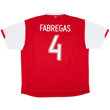2006-08 Arsenal Home Shirt Fabregas #4
