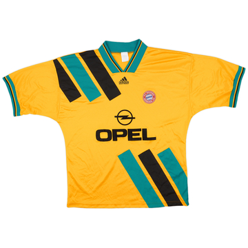 1993 96 Bayern Munich Signed Away Shirt 8 10 XL