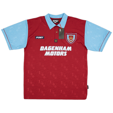 1995-97 West Ham Pony Reissue Centenary Home Shirt