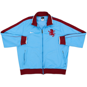 2010-11 Aston Villa Nike Track Jacket - 8/10 - (XL)