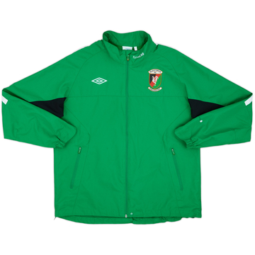 2010-11 Glentoran Umbro Track Jacket - 9/10 - (L)