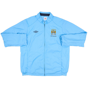 00s Umbro Manchester City トラックジャケット Y2K UMBRO Manchester City Soccer Zip-Up Jacket Sz. XL