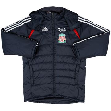 ジャケット・アウター Error Fit Padded Bench Coat (BLACK) M 1995-96 Liverpool adidas Padded Bench Coat - 6/10 - (L)