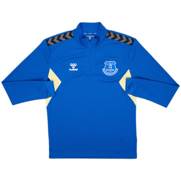 Top de entrenamiento con cierre de 1/4 Hummel del Everton 2022-23 - 8/10 - (S)