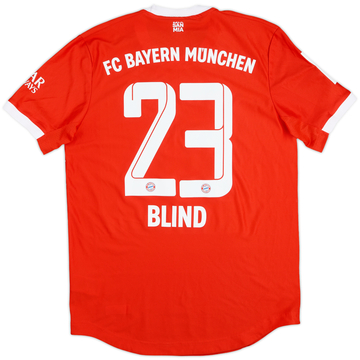 Camiseta de local versión jugador del Bayern Munich 2022-23 Blind #23