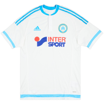 Camiseta de local versión jugador del Olympique Marseille 2015-16 - 9/10 - (M)