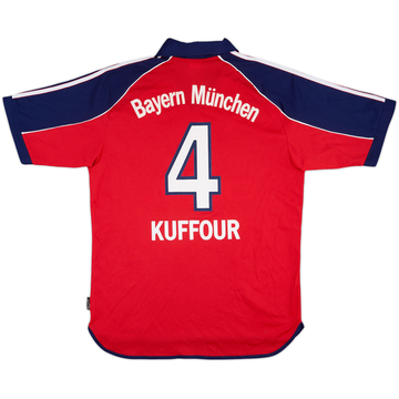 Camiseta de local del Bayern Munich 1999-01 Kuffour #4 - 5/10 - (M)