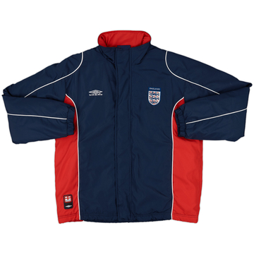 Vintage Olympique Lyonnais Jacket Umbro Lyon Sz.S White Red