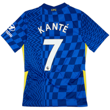 驚きの値段での商品をすべて Shirt Home Chelsea 2021-22 Kante (M) - 9/10 - #7 ウェア