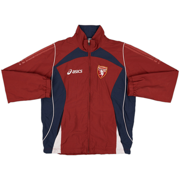 2005-06 Torino Asics 1/4 Zip Drill Top - 6/10 - (XL.Boys)