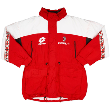 1994-95 AC Milan Lotto Padded Bench Coat - 8/10 - (L)