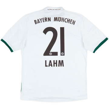 Bayern München 2013-14 Thirdユニ 21 LAHM 2014-15 Bayern Munich Third Shirt Lahm #21 - 8/10 - (S)