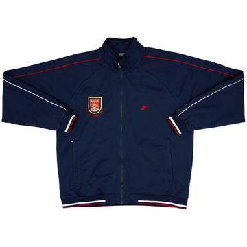 激レア！　NIKE arsenal 2000年代トラックジャケット 激レア】Nike Arsenal ジャージトラックジャケット - メルカリ
