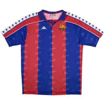 Kappa FC Barcelona 長袖シャツ 10番　ロマーリオ Romario 10 Kappa FC Barcelona 93-95 Home Long Sleeve Vintage