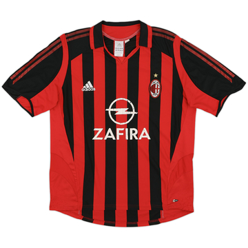 2005-06 AC Milan Home Shirt Maldini #3 - 5/10 - (L)