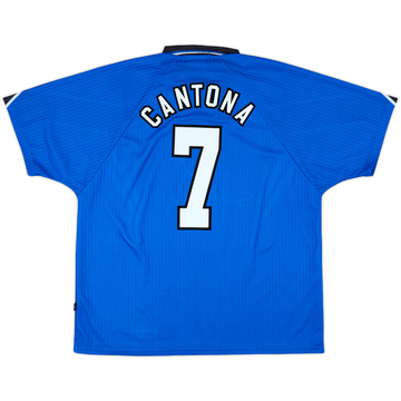 1996-98 Manchester United Third Shirt Cantona #7 - 5/10 - (L)