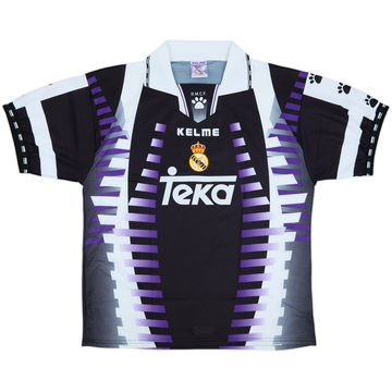 ウェア Real Madrid 1997/98 3rd Uniform 1997-98 Real Madrid Third L/S Shirt - 8/10 - (L)