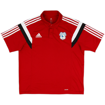 2015-16 Cardiff adidas Polo - 9/10 - (XL)