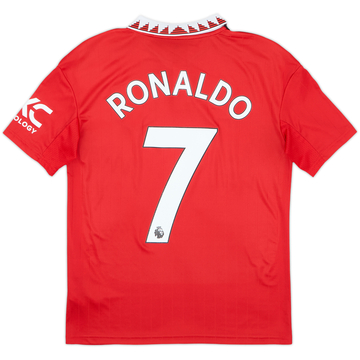 Camiseta de local del Manchester United 2022-23 Ronaldo #7 - 8/10 - (13-14 Años)
