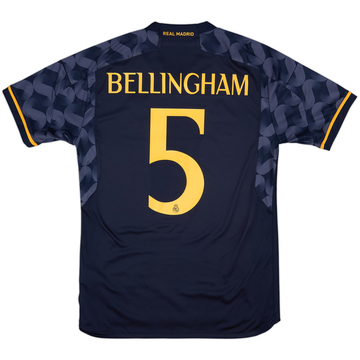 2023-24 Real Madrid Away Shirt Bellingham #5 - 8/10 - (M)