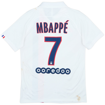 2019-20 Paris Saint-Germain Auténtica Tercera Camiseta Mbappe #7 - 5/10 - (S)