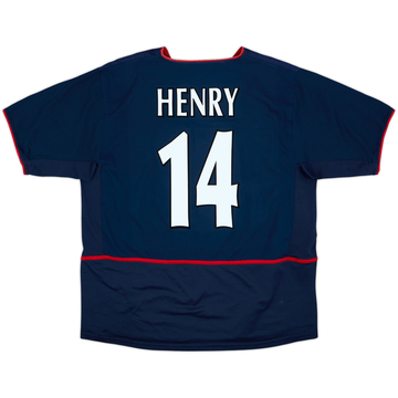 2002-04 Arsenal Camiseta de visitante Henry #14 - 8/10 - (XXL)