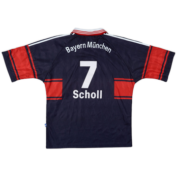 バイエルンミュンヘン #7 Scholl 1997 1999 ゲームシャツ XL バイエルンミュンヘン #7 Scholl 1997 1999 ゲームシャツ XL 【公式通販】