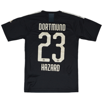 2019-20 Borussia Dortmund Player Issue Away Shirt Hazard #23 - 8/10 - (S)