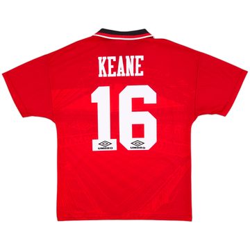 1994-96 Manchester United Home Shirt Kanchelskis #14 - 8/10