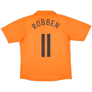 2006-08 Netherlands Home Shirt Robben #11 - 7/10 - (L)