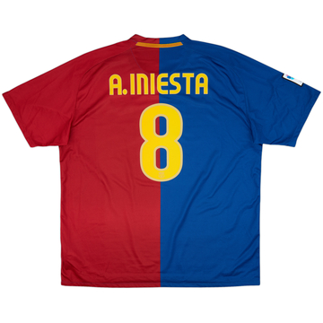 CAPITTEN キャピテンA. INIESTA 8シャツ 国立限定バルセロナ CAPITTEN キャピテンA. INIESTA 8シャツ 国立限定バルセロナ