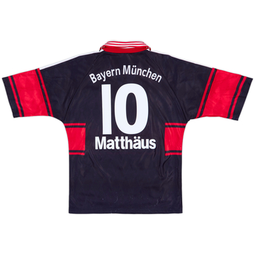 1998-00 Bayern Munich Player Issue Away Shirt Matthaus #10