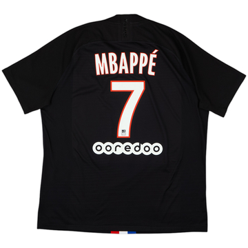 2019-20 Paris Saint-Germain Authentic Fourth Shirt Mbappe #7 - 7/10 - (L)