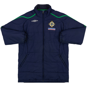 2010-12 Northern Ireland Umbro Padded Bench Coat (M)