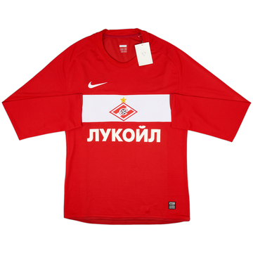 2009 Spartak Moscow Player Issue Home L/S Shirt (L)
