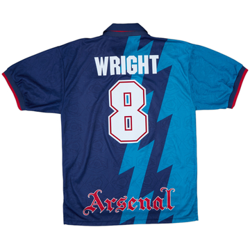 ウェア Arsenal 94 95 96  1995-96 Arsenal Away Shirt Wright #8 - 6/10 - (M)