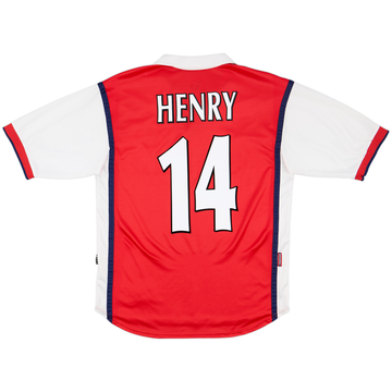 2006-08 Arsenal Home Shirt Henry #14 - 7/10 - (XL)