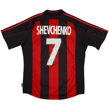 2000-02 AC Milan Home Shirt Maldini #3 - 6/10 - (S)