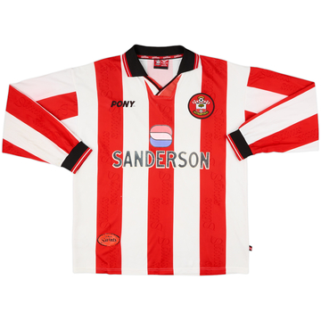 1997-99 Southampton Home L/S Shirt - 4/10 - (XL)