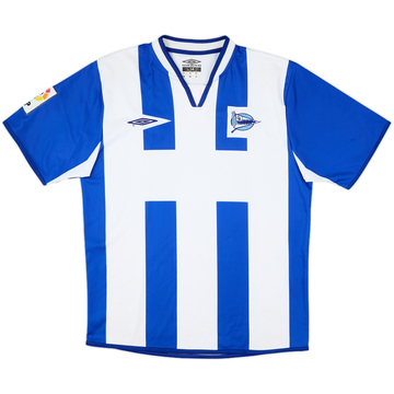 2005-06 Alaves Home Shirt - 8/10 - (L.Boys)