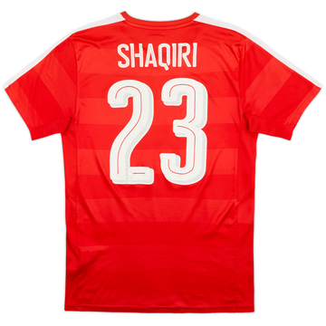 2016-17 Switzerland Home Shirt Shaqiri #23 - 5/10 - (S)