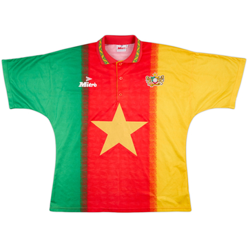 1994-95 Cameroon Home Shirt - 8/10 - (XL)