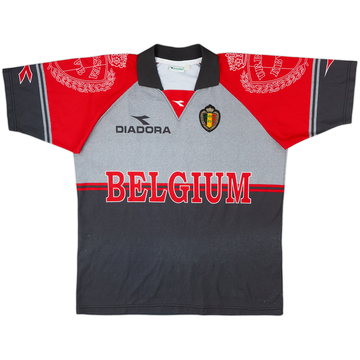 1992-94 Belgium Diadora Training Shirt - 8/10 - (L)