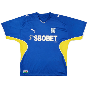 2009-10 Cardiff Home Shirt - 6/10 - (L)