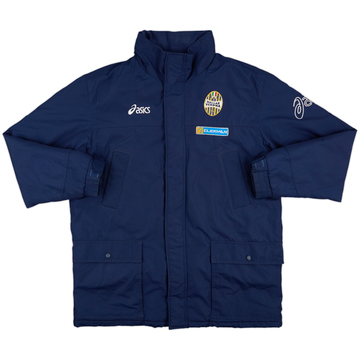 2006-07 Hellas Verona Asics Padded Bench Coat - 9/10 - (L)